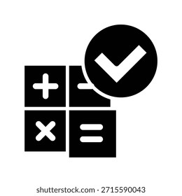 Illustration des Rechnersymbols, Vektordesign-Vorlage