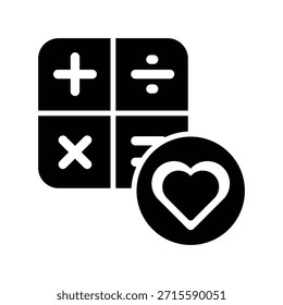 ícone Calculadora ilustração vetor modelo de design