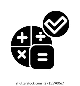 Illustration des Rechnersymbols, Vektordesign-Vorlage