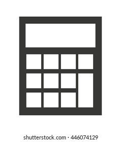 calculator icon isolated icon design, vector illustration  graphic 