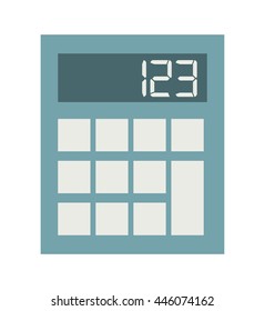 calculator icon isolated icon design, vector illustration  graphic 