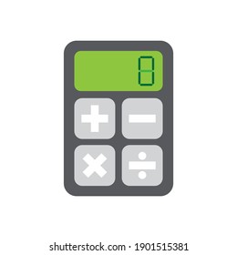 Calculator icon. isolated on white background