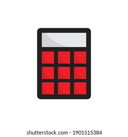 Calculator icon. isolated on white background