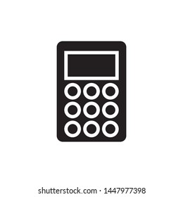 Calculator icon ,line symbol - vector