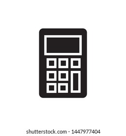 Calculator icon ,line symbol - vector