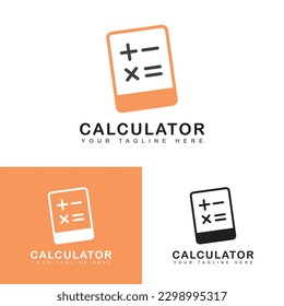 Design-Vorlage für das Bildezeichen des Calculator. Zähler-Technologiezeichen.