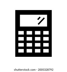 calculator icon or logo isolated sign symbol vector illustration - high quality black style vector icons
