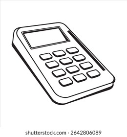 Ícone da Calculadora - Matemática, Finanças e Símbolo de Cálculo Digital