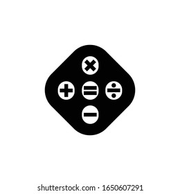 Calculator icon office and work vector image