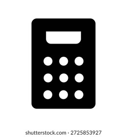 Rechnersymbol, das die Buchhaltung und die numerische Datenverarbeitung der Berechnungsfinanzierung darstellt