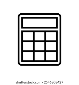 Calculator icon set. Vector illustration.