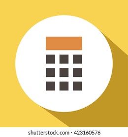 calculator icon. calculator sign
