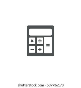 calculator icon. sign design