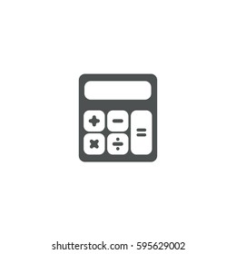 calculator icon. sign design