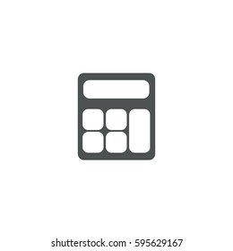 calculator icon. sign design