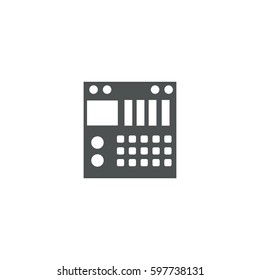 calculator icon. sign design