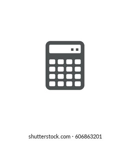 calculator icon. sign design