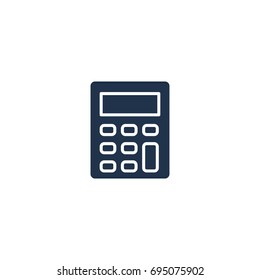 calculator icon. sign design