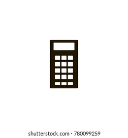 calculator icon. sign design