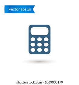 calculator. calculator icon. sign design. Vector EPS 10.