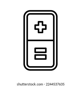 Calculator icon. sign for mobile concept and web design. vector illustration