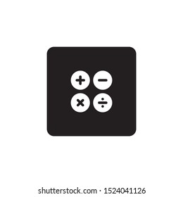 Calculator icon sign symbol vector