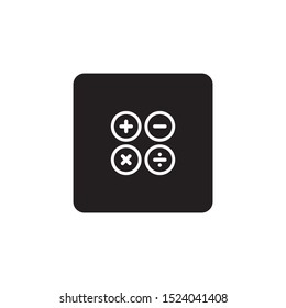 Calculator icon sign symbol vector