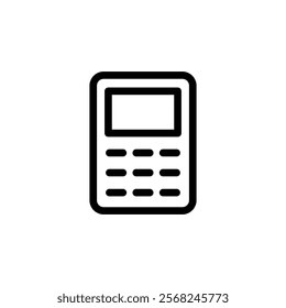 calculator icon sign vector design