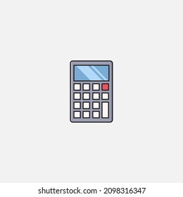 Calculator icon sign vector,Symbol, logo illustration for web and mobile