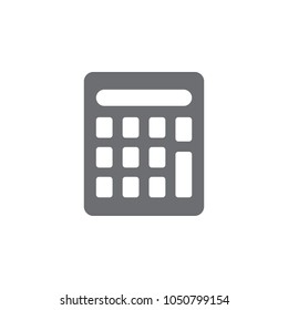 calculator icon. Simple element illustration. calculator symbol design template. Can be used for web and mobile on white background