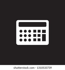 calculator icon. Simple element illustration. Business icons universal for web and mobile