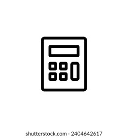 Calculator icon simple vector perfect illustration