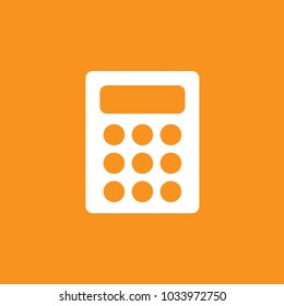 Calculator icon, stock vector, eps10.