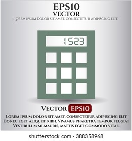 Calculator icon or symbol