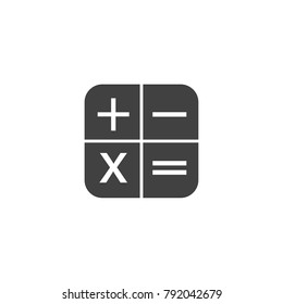 Calculator icon or symbol