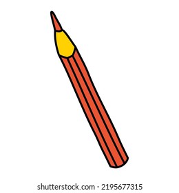 Calculator icon symbol sign, hand drawing doodle color line vector