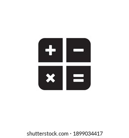 calculator icon symbol sign vector