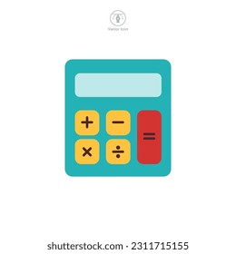 Calculator Icon symbol template for graphic and web design collection logo vector illustration