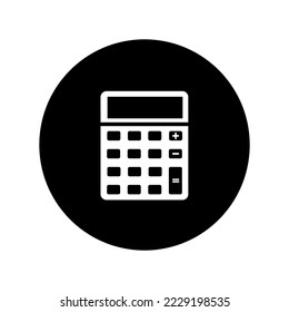 CALCULATOR ICON TEMPLATE DESIGN UND EDITABLE ILLUSTRATIONEN
