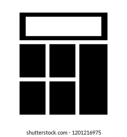 calculator icon vector