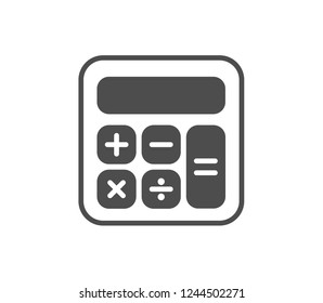 Calculator icon . Vector