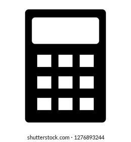 calculator icon vector