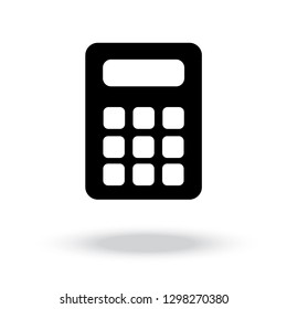 calculator icon vector.