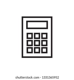 calculator icon vector
