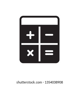 calculator icon vector
