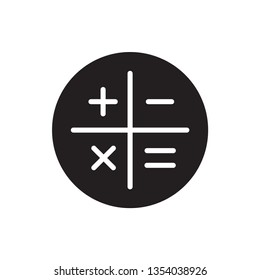 calculator icon vector