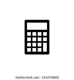 calculator icon vector. 