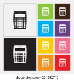Calculator icon - Vector