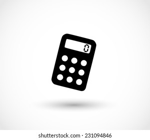 Calculator icon vector
