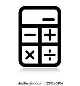 calculator icon, vector